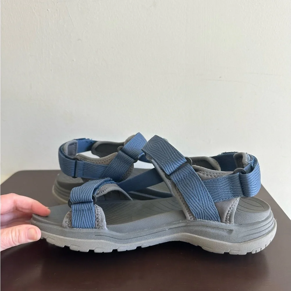 Mens Earth Origins Bostonian Bowen Sport Sandals Blue Size 9